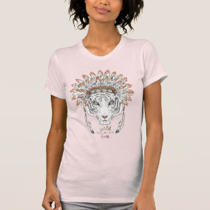 Tiger-gebürtiger Ureinwohner-Leiter T-Shirt