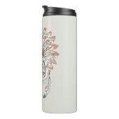 Tiger-gebürtiger Ureinwohner-Leiter Thermosbecher (Nach rechts gedreht)