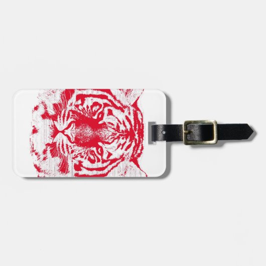 Tiger-Gefecht Nah 4 Gepäckanhänger (Vorderseite horizontal)