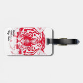 Tiger-Gefecht Nah 4 Gepäckanhänger (Rückseite horizontal)