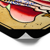 Tiger Geisha Poster (Ecke)