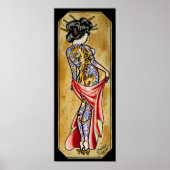 Tiger Geisha Poster (Vorne)