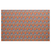 Tiger - gekämmter Baumwollstoff Stoff (Yard (91,4 cm))