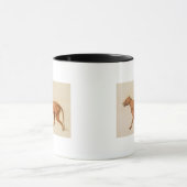 Tiger Georges Stubbs |, seitliche Ansicht, Haut Tasse (Zentrum)