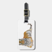 Tiger Gepäckanhänger (Vorderseite vertikal)