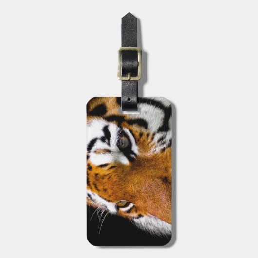 Tiger Gepäckanhänger (Vorderseite vertikal)