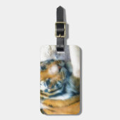 Tiger Gepäckanhänger (Vorderseite vertikal)