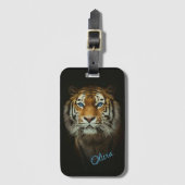 Tiger Gepäckanhänger (Vorderseite Vertikal)