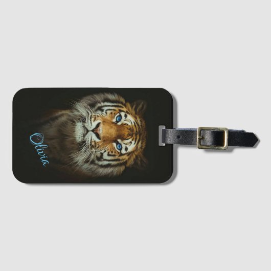 Tiger Gepäckanhänger (Vorderseite (Horizontal))