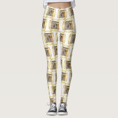 Tiger Gerahmt Leggings (Vorderseite)