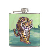 Tiger Geschenke & Accessoires Flachmann (Vorderseite)