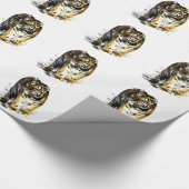 Tiger Geschenkpapier (Ecke)