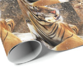Tiger Geschenkpapier (Rolleneckpunkt)