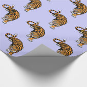 Tiger Geschenkpapier (Ecke)