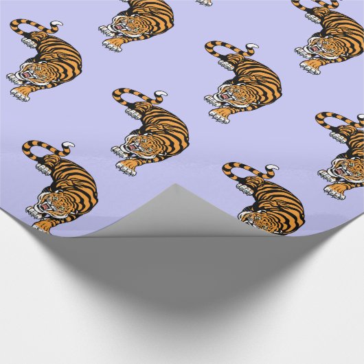 Tiger Geschenkpapier (Ecke)