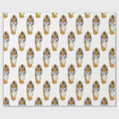 Tiger Geschenkpapier (Flach)