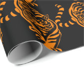 Tiger Geschenkpapier (Rolleneckpunkt)