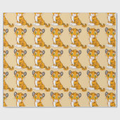 Tiger-Geschenkpapier Geschenkpapier (Flach)