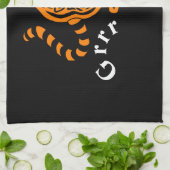 Tiger Geschirrtuch (Gefaltet)