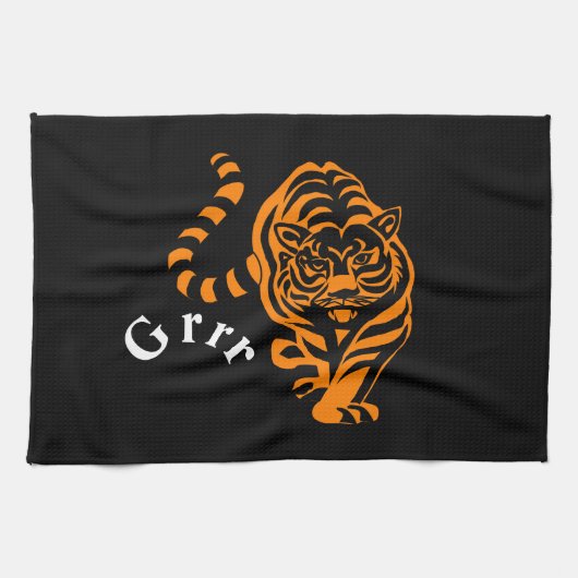Tiger Geschirrtuch (Horizontal)