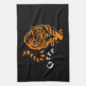 Tiger Geschirrtuch (Vertikal)