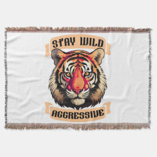 TIGER GESICHT DECKE