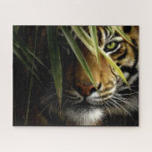 Tiger-Gesicht Jigsaw-Puzzle Puzzle (Horizontal)