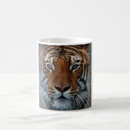 Tiger Gesicht Kaffeetasse (Mittel)