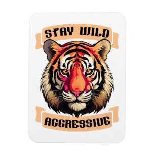 TIGER GESICHT MAGNET