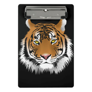 Tiger-Gesicht Mini-Clipboard Mini Klemmbrett