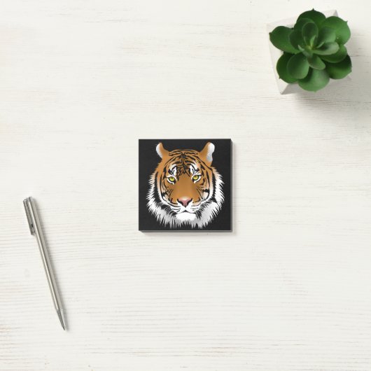 Tiger-Gesicht Post-it Notizen (Büro)