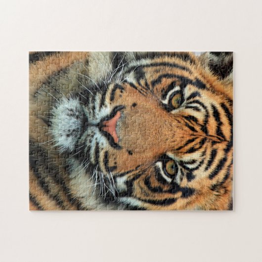 Tiger - Gesicht Puzzle (Horizontal)