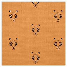 Tiger-Gesicht Stoff