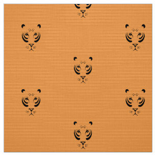 Tiger-Gesicht Stoff