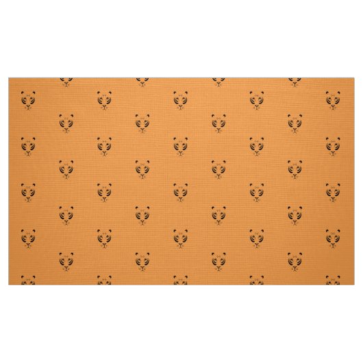 Tiger-Gesicht Stoff (Fat Quarter (45,7 x 55,9 cm))