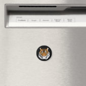 Tiger-Gesichtsmagnet Magnet (In Situ (Geschirrspüler))