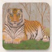 Tiger Getränkeuntersetzer (Vorderseite)