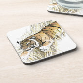 Tiger Getränkeuntersetzer (Linke Seite)