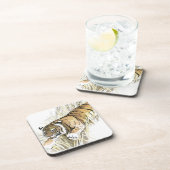 Tiger Getränkeuntersetzer (Rechte Seite)