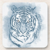 Tiger Getränkeuntersetzer (Vorderseite)