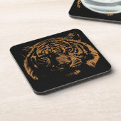 Tiger Getränkeuntersetzer (Linke Seite)