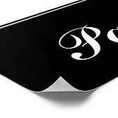 Tiger, Gewartet Poster (Ecke)