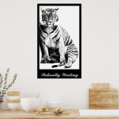 Tiger, Gewartet Poster (Küche)