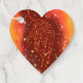 Tiger Gift Tags Geschenkanhänger (Vorderseite)