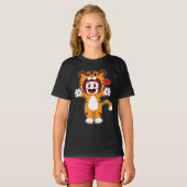 Tiger Girl Costume T-Shirt (Vorne ganz)