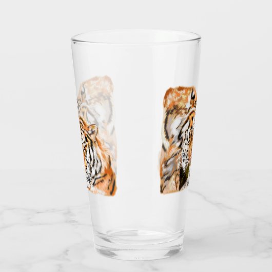 Tiger Glas (Links)