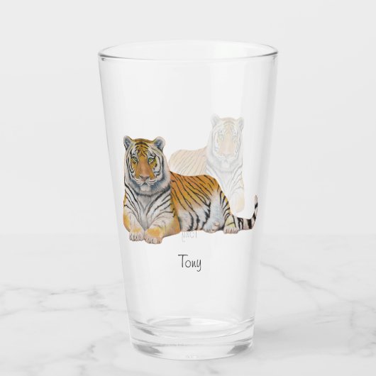 Tiger Glas (Rückseite)
