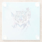 Tiger Glasuntersetzer (Rückseite)