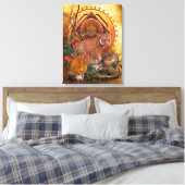 TIGER GLORY Malayan Tiger Leinwanddruck (Insitu (Schlafzimmer))