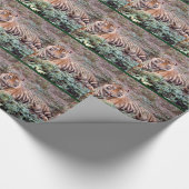 Tiger Glossy Wrapping Paper, 30" x 6' Geschenkpapier (Ecke)